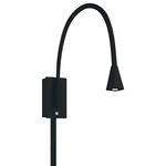 Stretch Swing Arm Reading Light - Black