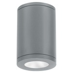 Tube Flood Beam Outdoor Architectural Ceiling Light - Graphite