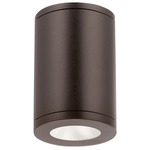 Tube Narrow Flood Beam Outdoor Architectural Ceiling Light - Bronze