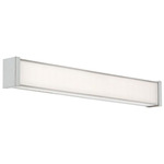 Svelte Wall / Ceiling Light - Chrome / White