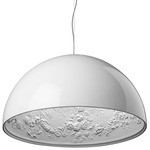 SkyGarden Pendant - Aluminum / White