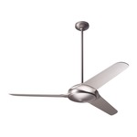 Flow Ceiling Fan - Matte Nickel / Nickel