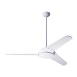 Flow Ceiling Fan - Gloss White / White