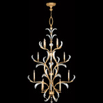 Beveled Arcs Style 4 Chandelier - Gold / Crystal