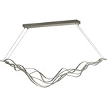 Surge Linear Pendant - Satin Nickel