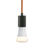 SoCo Modern Socket Pendant - Antique Bronze / Copper Cord