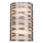 Tempest Wall Light - Beige Silver / Frosted Glass