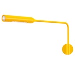 Flo Swing Arm Plug-In Wall Light - Yellow