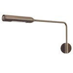 Flo Swing Arm Plug-In Wall Light - Bronze