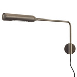 Flo Swing Arm Plug-In Wall Light - Bronze