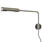 Flo Swing Arm Plug-In Wall Light - Gunmetal