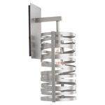 Tempest Hanging Wall Light - Metallic Beige Silver / No Glass