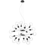 Matrix Doppia Chandelier - Black