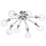 Matrix Otto Wall / Ceiling Light - Brushed Nickel