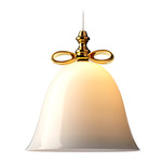 Bell Light Pendant - Gold / White