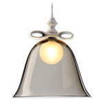 Bell Light Pendant - White / Smoke