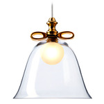 Bell Light Pendant - Gold / Transparent