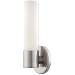 Saber II LED Wall Sconce - Brushed Nickel / Etched Opal