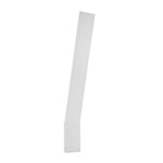 Blade Outdoor Wall Light - White / Clear