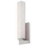 Vogue Wall Sconce - Brushed Nickel / Opal