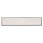 Neo Bathroom Vanity Light - Brushed Aluminum / Silk Screened