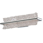 Vetri Bathroom Vanity Light - Floor Model - Brushed Aluminum / Piastra