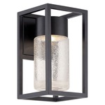 Structure Outdoor Wall Light - Black / Clear Seedy