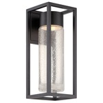 Structure Outdoor Wall Light - Black / Clear Seedy