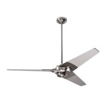 Torsion Ceiling Fan - Bright Nickel / Nickel