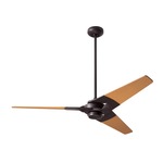 Torsion Ceiling Fan - Dark Bronze / Maple