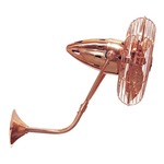 Bruna Parede Wall Fan - Polished Copper