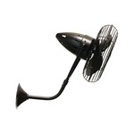 Bruna Parede Wall Fan - Black Nickel