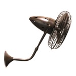 Bruna Parede Wall Fan - Bronzette