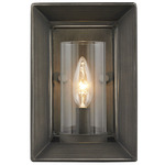 Smyth Wall Light - Gunmetal Bronze / Clear