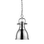 Duncan Chain Pendant - Chrome / Chrome