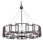 Marco Chandelier - Gunmetal Bronze