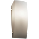 Fusion Rectangular ADA FSN Wall Sconce - Polished Chrome / Opal