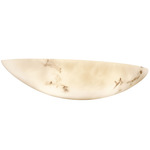 Lumenaria Flared ADA Wall Sconce - Faux Alabaster