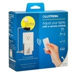 Caseta Plug-in Lamp Dimmer with Pico Remote Control Kit - White