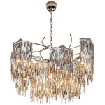 Arthur Round Chandelier - Nickel