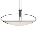 Mackintosh Oval Pendant - Black / Opal