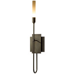 Lisse Wall Sconce - Dark Smoke / Opal