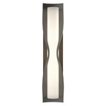 Dune Wall Sconce - Dark Smoke / Opal