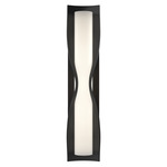 Dune Wall Sconce - Black / Opal