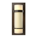 Banded Dual Band Wall Sconce - Bronze / Opal