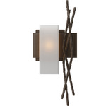 Brindille Wall Sconce - Bronze / Opal