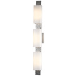 Oceanus Bathroom Vanity Light - Vintage Platinum / Opal