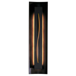 Gallery Curve Wall Sconce - Dark Smoke / Ivory Art