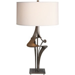 Antasia Table Lamp - Dark Smoke / Natural Anna