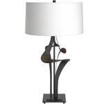 Antasia Table Lamp - Black / Natural Anna